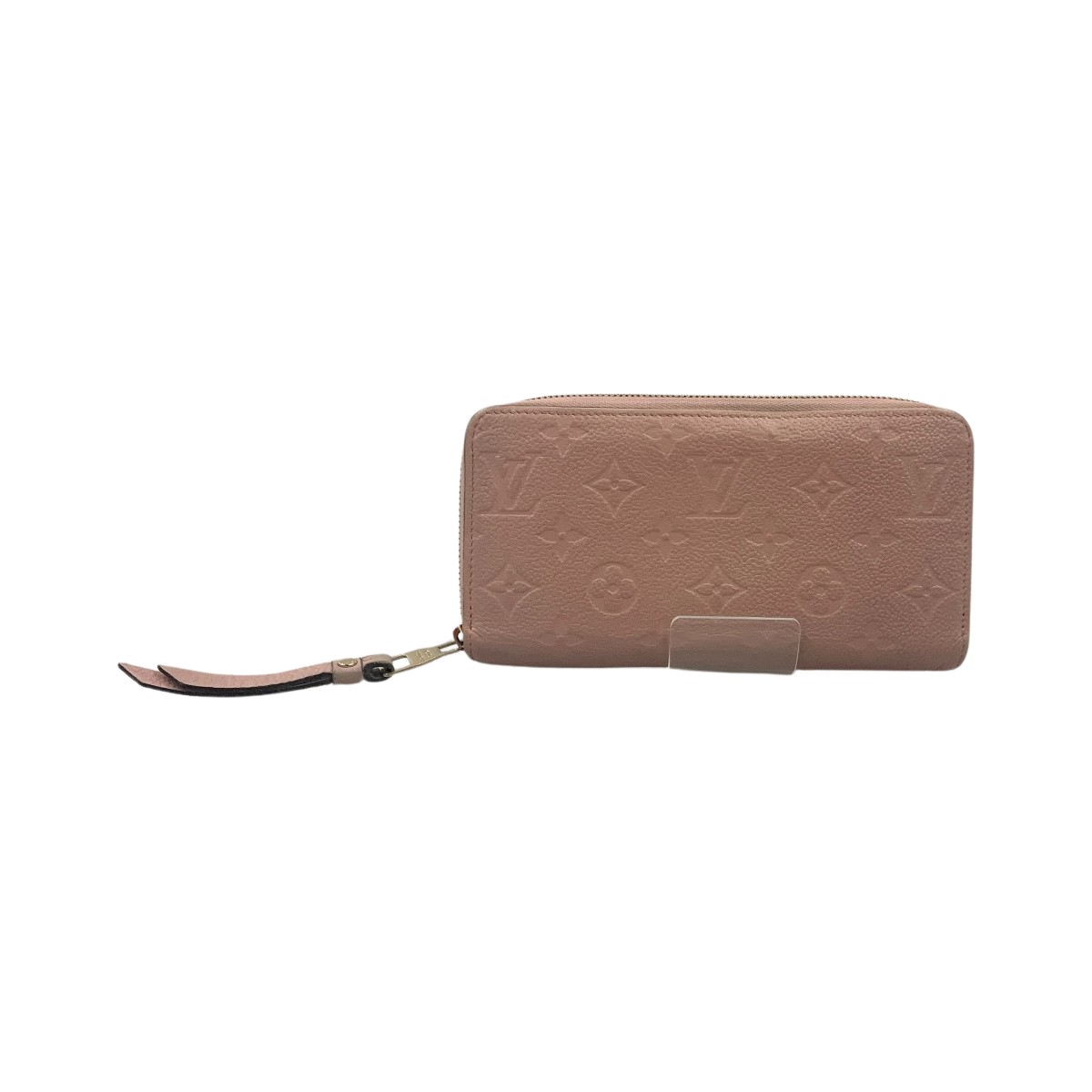 〇〇【中古】LOUIS VUITTON ルイヴィトン モノグラム アンプラント ジッピーウォレット ラウンドファスナー長財布 M64090 ピンク Bランク