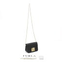 $$【中古】FURLA フルラ ショルダーバッグ 265332/G6400/B5 ブラック Bランク