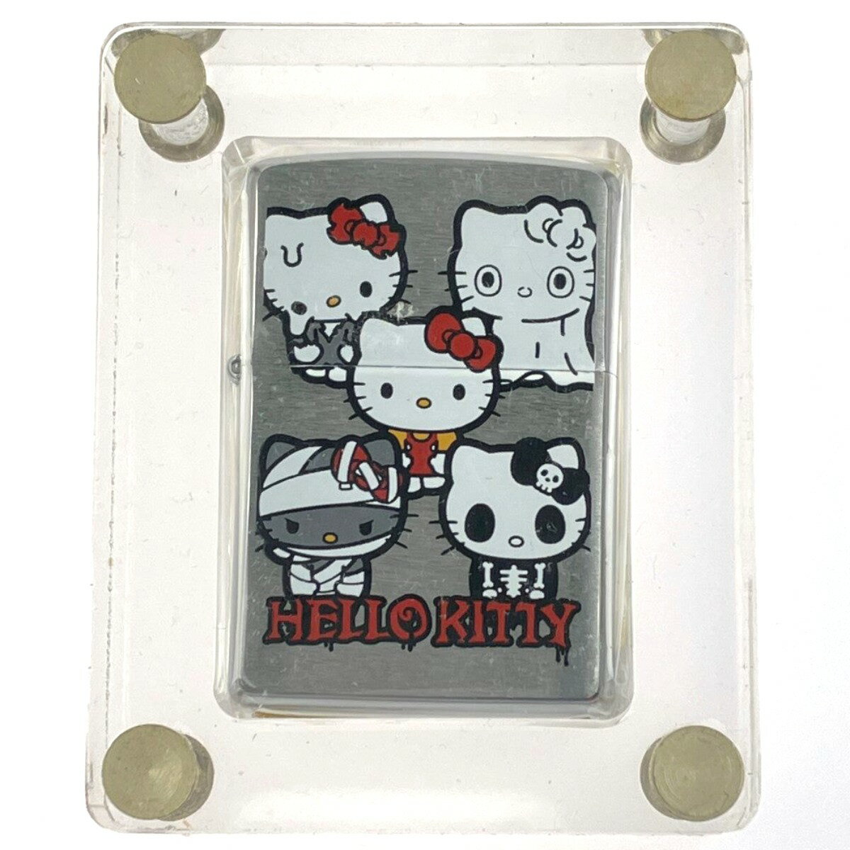 ▽▽【中古】 ZIPPO ハローキティ お化けデザイン ジッポー 内袋未開封 Aランク