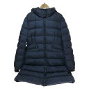 □□【中古】MONCLER モンクレール ロングダウンジャケット SIZE 5(3XL) E20934936505 C0063 ネイビー Bランク