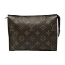 ☆☆【中古】LOUIS VUITTON ルイヴィトン モノグラム ポッシュ トワレット19 M47544 コスメポーチ Cランク