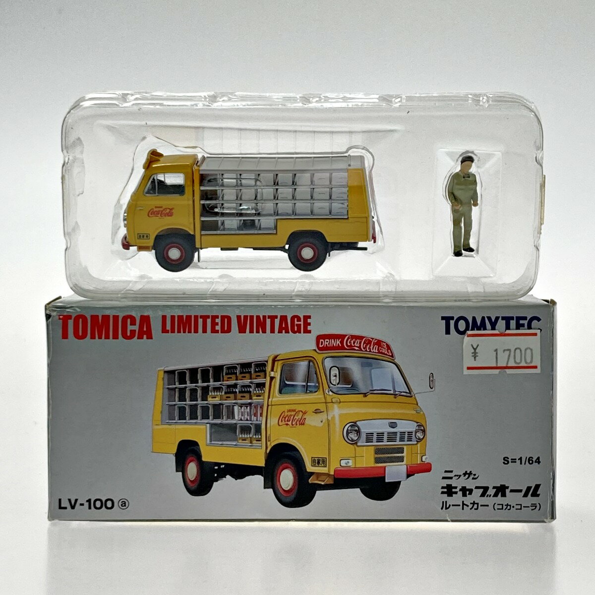 ☆☆【中古】 TOMICA トミカ リミテッドヴィンテージ ニッサン キャブオール ルートカー コカ・コーラ Bランク