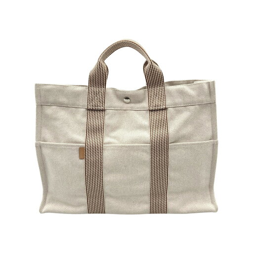〇〇【中古】HERMES エルメス ニューフールトゥ MM トートバッグ アイボリー Bランク 〇〇【中古】HERMES エルメス ニューフールトゥ MM トートバッグ アイボリー Bランク