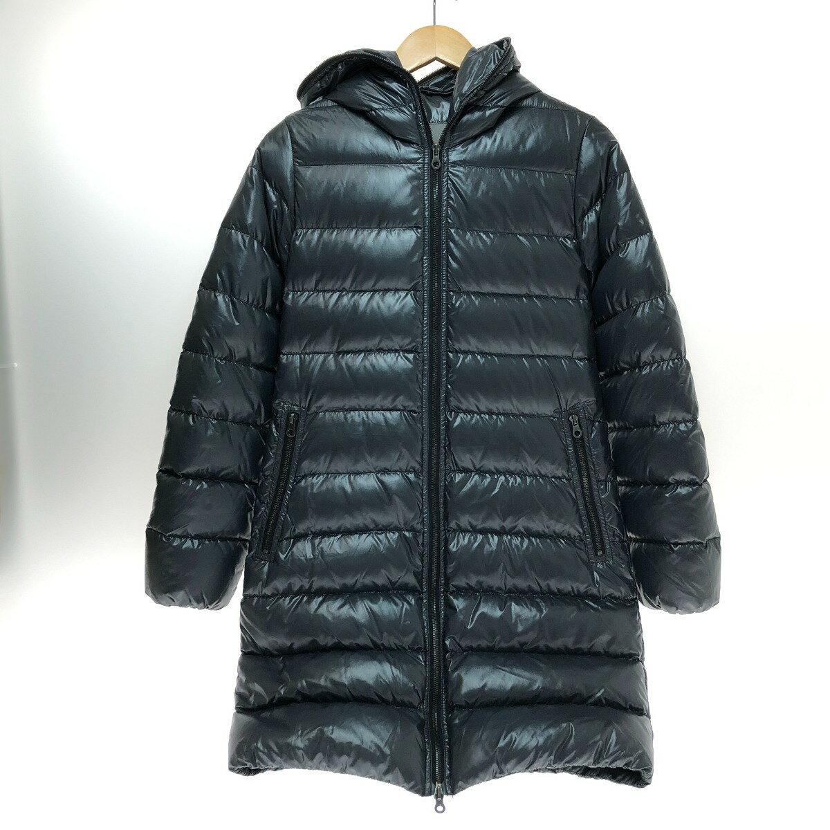 □□【中古】DUVETICA デュベティカ ロングダウンジャケット SIZE 40(M) グレー Aランク