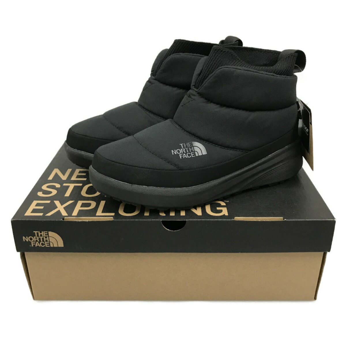 ##yÁzTHE NORTH FACE Um[XtFCX W Nuptse Bootie WP Knit Mini kvVu[eB EH[^[v[t jbg ~j fB[Xu[c 22cm NFW52274 AN