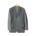 ▼▼【中古】Paul Smith ポールスミス メンズ テーラードジャケット レザージャケット Mサイズ シングル 423341 ブラック Bランク