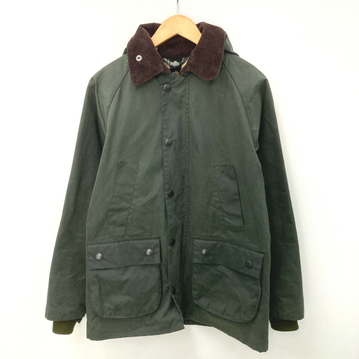 ☆☆【中古】Barbour バブアー ジャケット サイズ 36 メンズ 1802138 カーキ Bランク