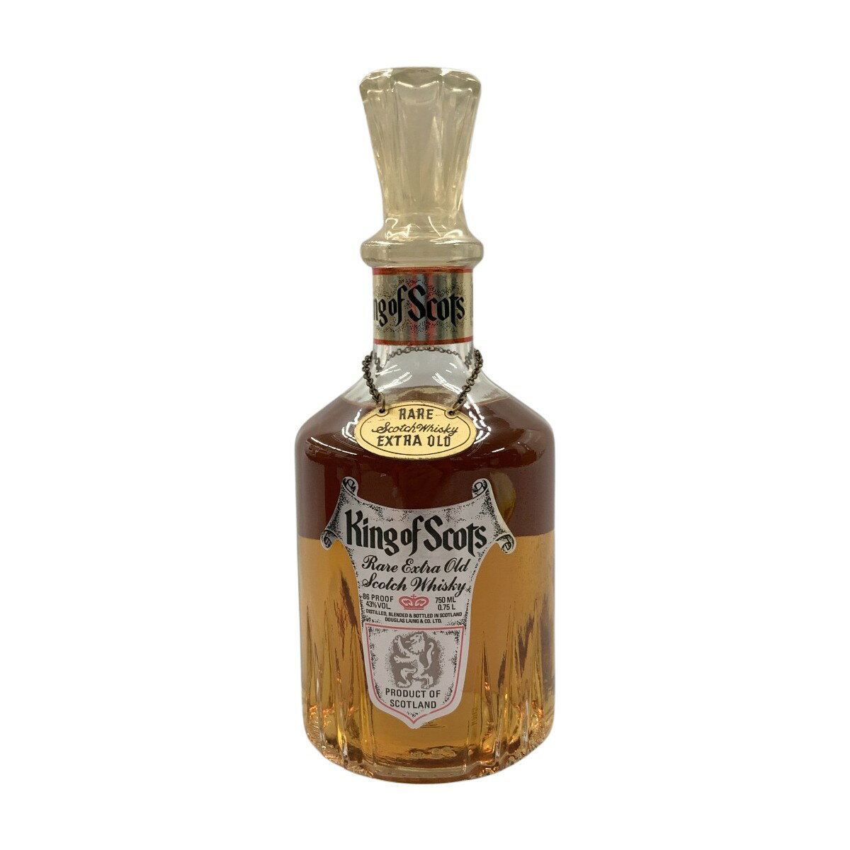 〇〇【中古】 King of Scots キング オブ スコッツ Rare Extra Old レアエクストラオールド 750ml 43% スコッチ ウイスキー　 Nランク 未開栓