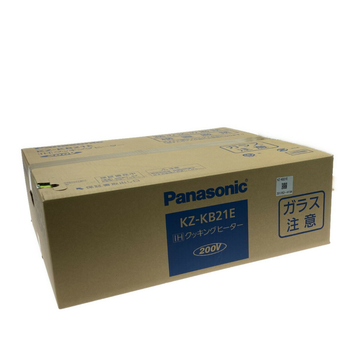 ☆☆【中古】Panasonic パナソニック 《 据置IHクッキングヒーター 》2019年製 / 200V / KZ-KB21E Sランク