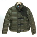 □□【中古】TOMMY HILFIGER トミーヒルフィガ ダウンジャケット Sサイズ オリーブ Cランク