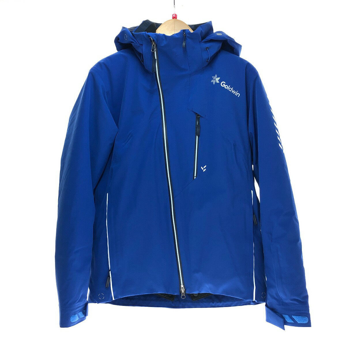 □□【中古】GOLDWIN ゴールドウィン G-BLISS JACKET スキーウェア Mサイズ G11914P ブルー Aランク