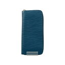 〇〇【中古】LOUIS VUITTON ルイヴィトン エピ ジッピーウォレット ヴェルティカル ラウンドファスナー長財布 M60966 ブルー Bランク(4)