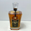 ΦΦ【中古】【北海道内限定発送】CREST サントリークレスト 【未開栓品】ジャパニーズ 700㎖ 箱無 12年 43度 Sランク 未開栓