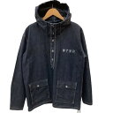 ♪♪【中古】WEST RIDE ウエストライド メンズ デニムパーカー SIZE L U.S NAVY 艦隊 砲撃隊 支給パーカーベース Aランク