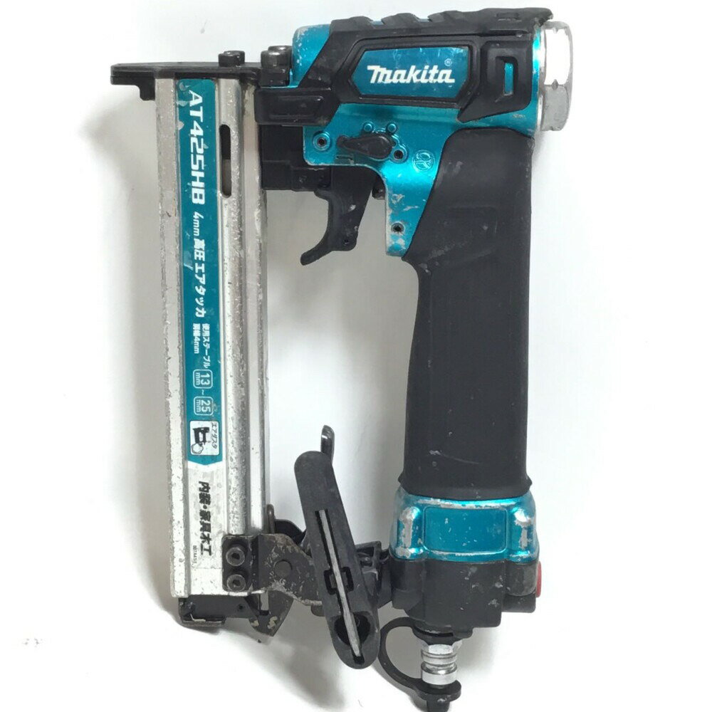 ΘΘ【中古】MAKITA マキタ エアタッカ 高圧 本体のみ AT425HB ブルー Cランク