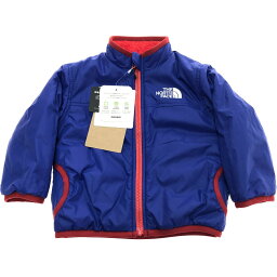 □□【中古】THE NORTH FACE ザノースフェイス ベビーリバーシブルコージージャケット 80cm NYB82244 ラピスブルー Aランク