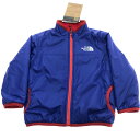 □□【中古】THE NORTH FACE ザノースフェイス ベビーリバーシブルコージージャケット 90cm NYB82244 ラピスブルー Aランク