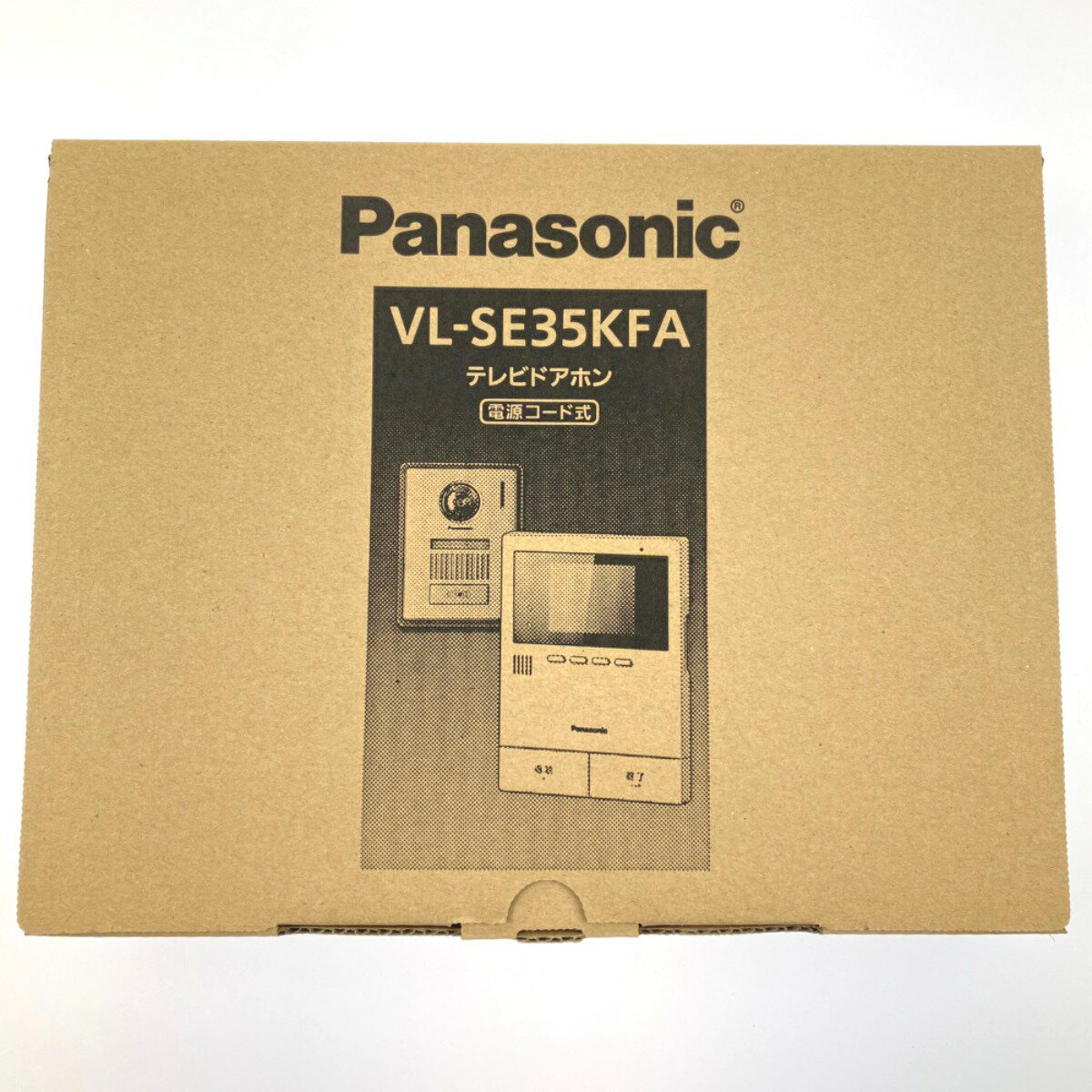 ▽▽【中古】Panasonic パナソニック テレビドアホン 電源コード式 VL-SE35KFA 開封未使用品 Sランク