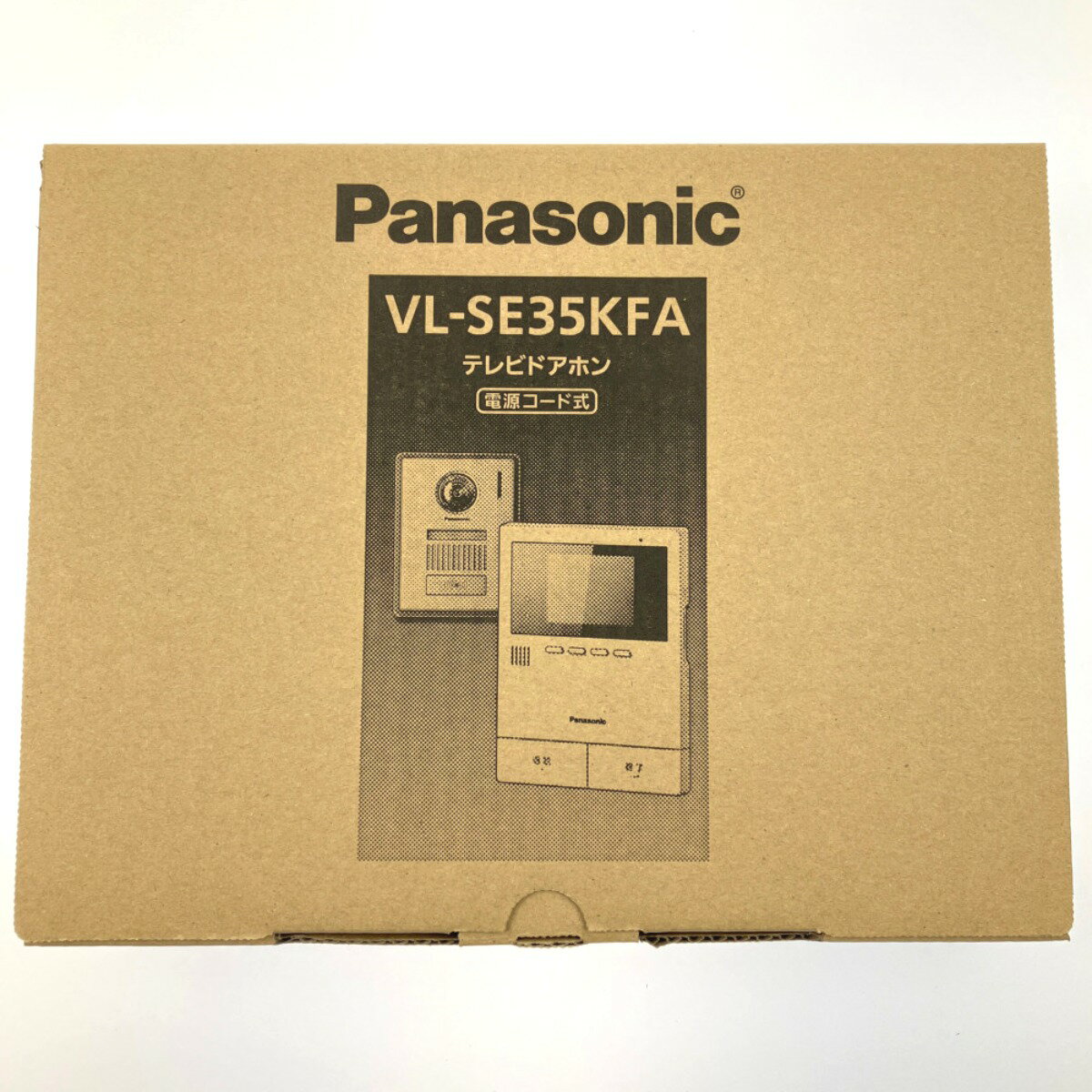 ▽▽【中古】Panasonic パナソニック テレビドアホン 電源コード式 VL-SE35KFA 開封未使用品 Sランク