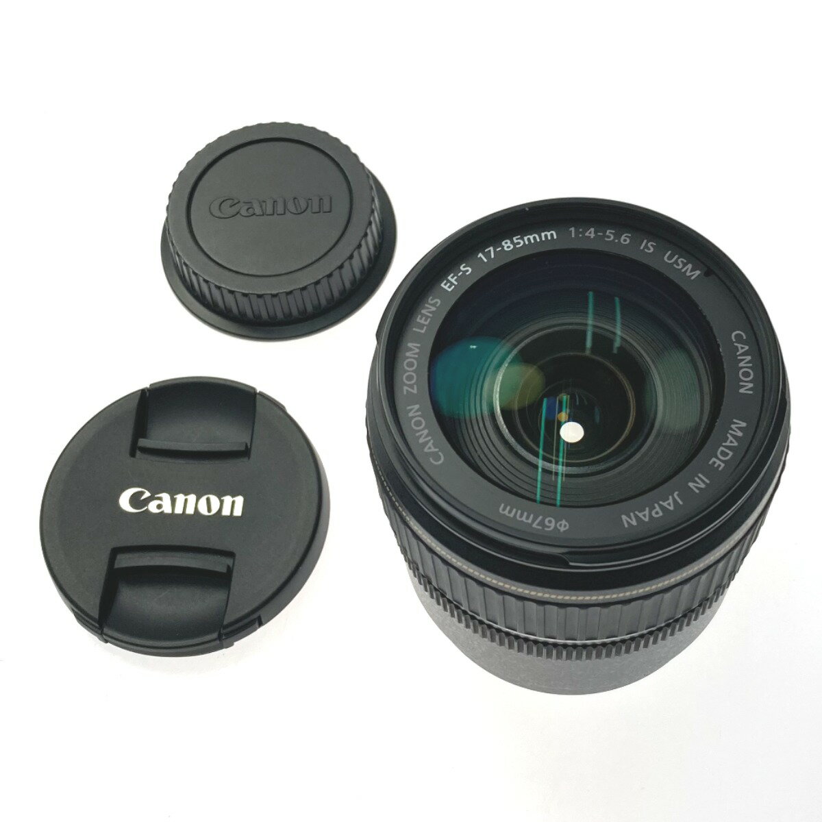 ☆☆【中古】CANON キャノン ズームレンズ EF-S 17-85mm 1：4-5.6 IS USM 交換レンズ 12307351 Cランク