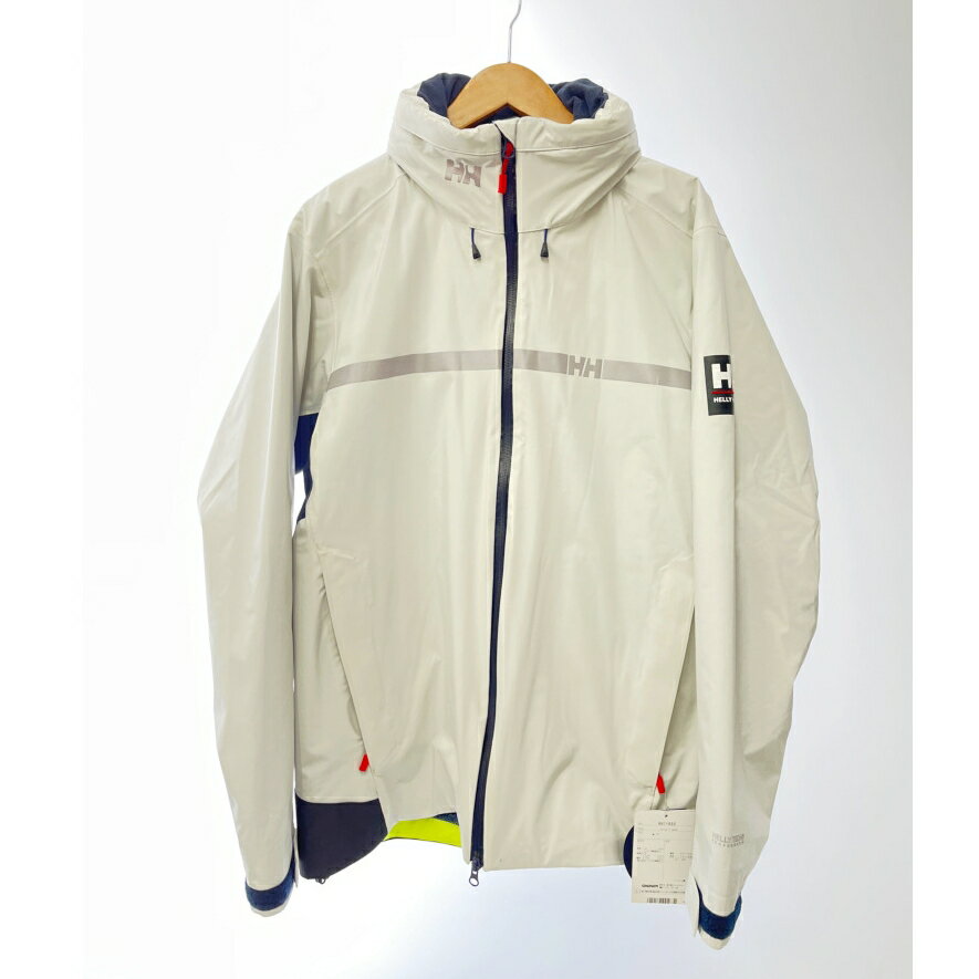 ◆◆【中古】HELLY HANSEN ヘリーハンセン マウンテンパーカー　ナイロンパーカー XL HH11650 ホワイト Aランク