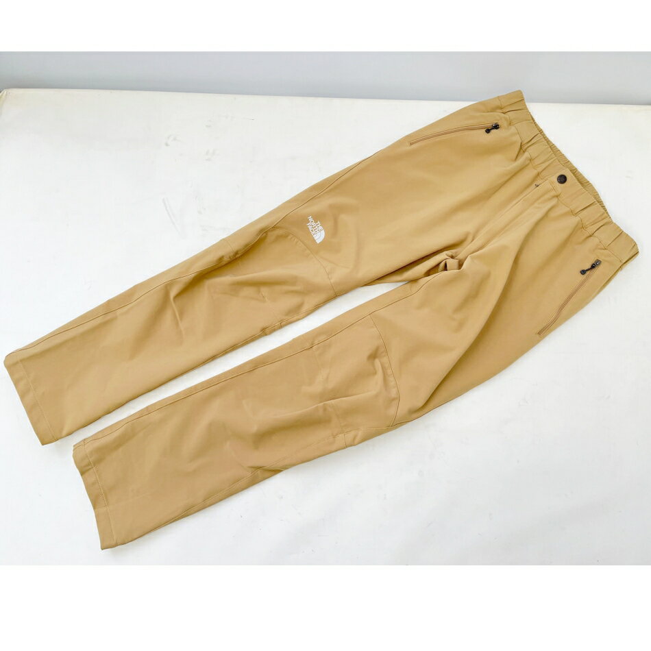 ◆◆【中古】THE NORTH FACE ザノースフェイス アルパインライトパンツ ナイロンパンツ M NB32027 ベージュ Aランク