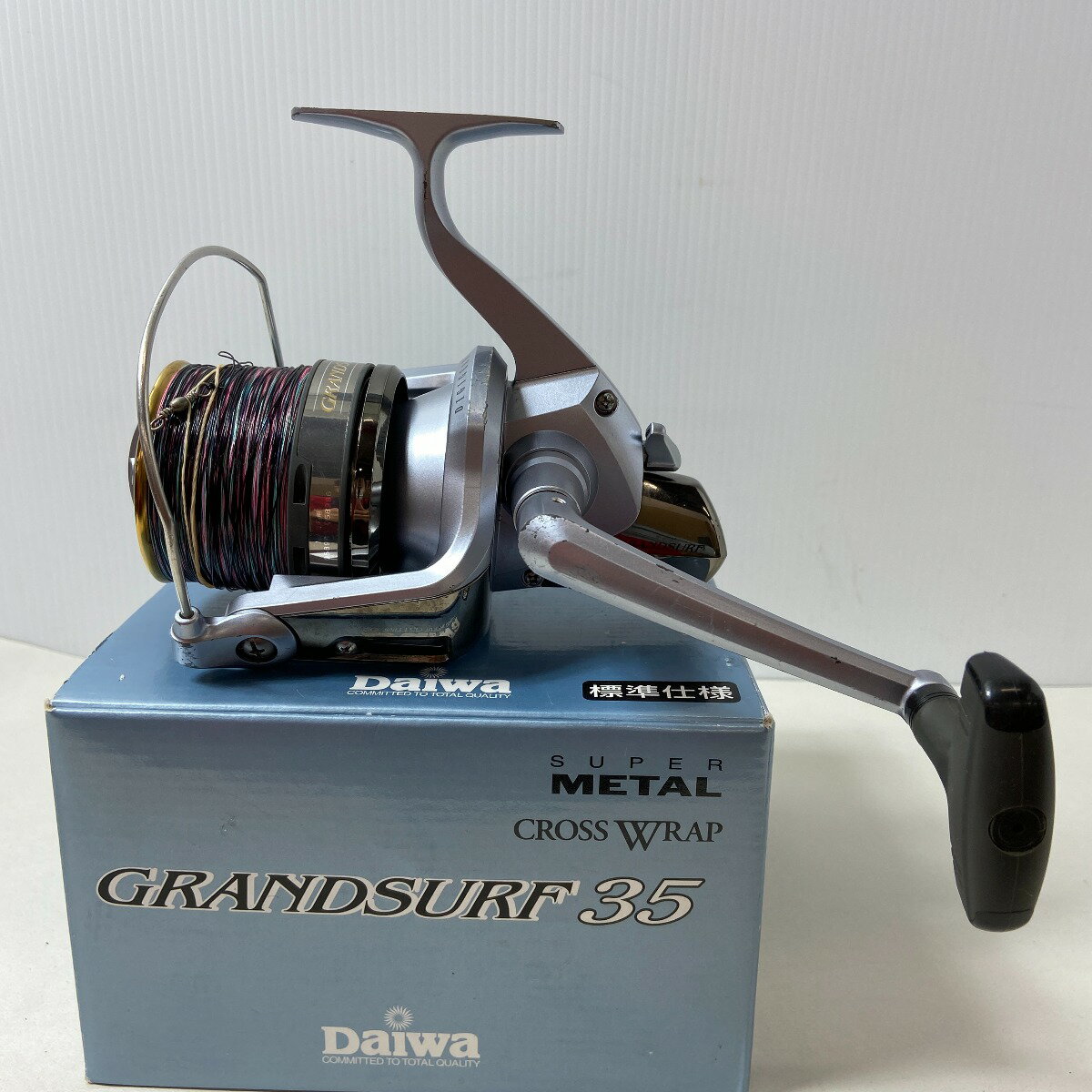 ΨΨ【中古】DAIWA ダイワ スピニングリール　グランドサーフ35　箱付き 058986 Bランク