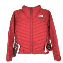 ##【中古】THE NORTH FACE ザノースフェイス サンダージャケット キッズ 110cm NYJ81720 レイジレッド Aランク