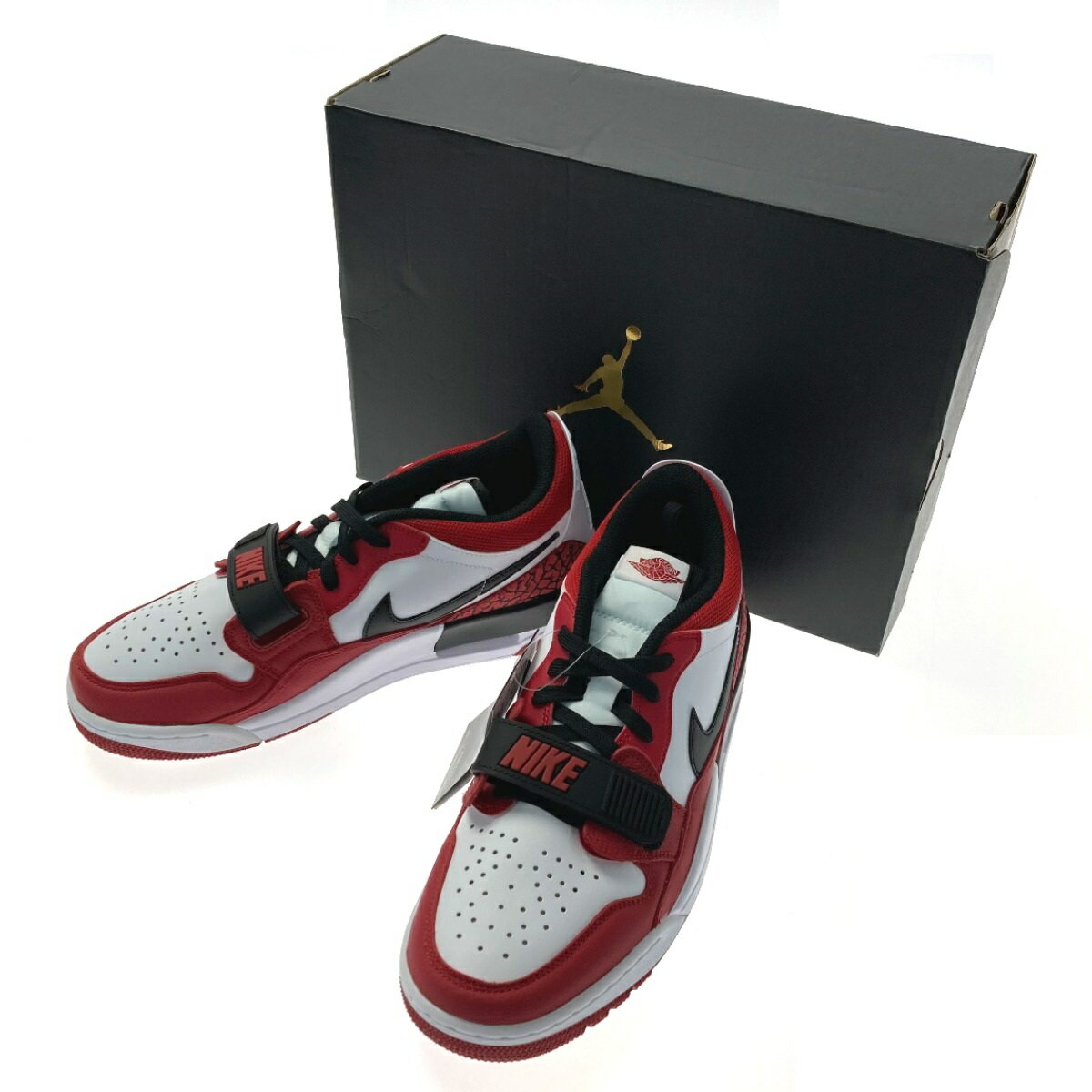 ☆☆【中古】NIKE ナイキ AIR JORDAN LEGACY 312 LOW スニーカー CD7069 116 ホワイト×レッド SIZE 27cm メンズ 箱付き Sランク