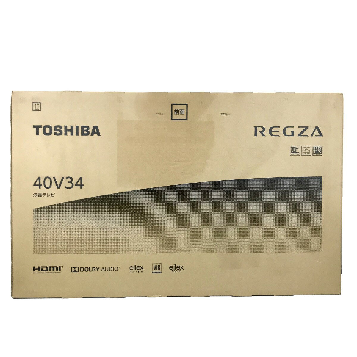 ##【中古】TOSHIBA 東芝 REGZA レグザ 40V34 液晶テレビ 40インチ Sランク