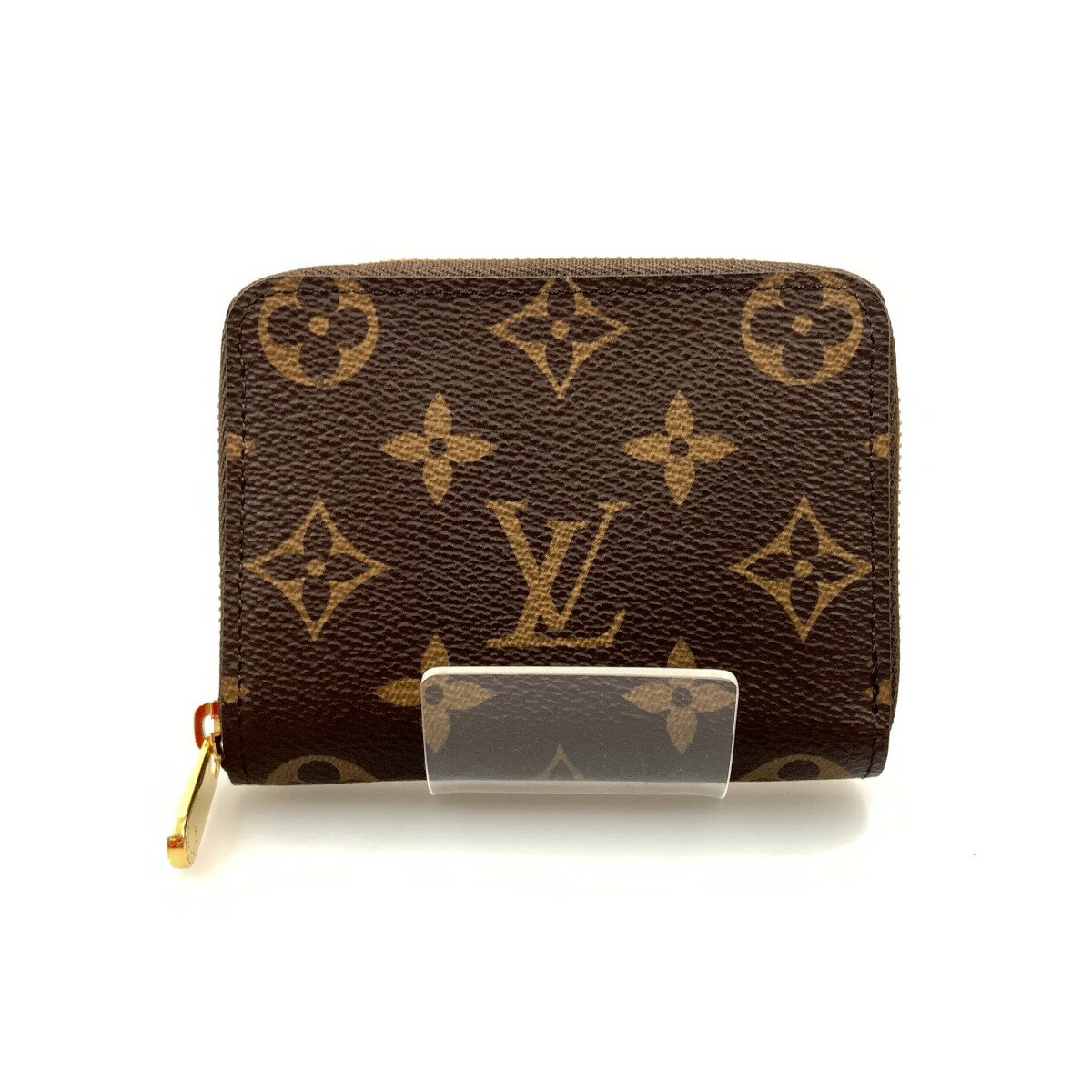 〇〇【中古】LOUIS VUITTON ルイヴィトン モノグラム ジッピー コインパース コインケース M60067 ブラウン Aランク