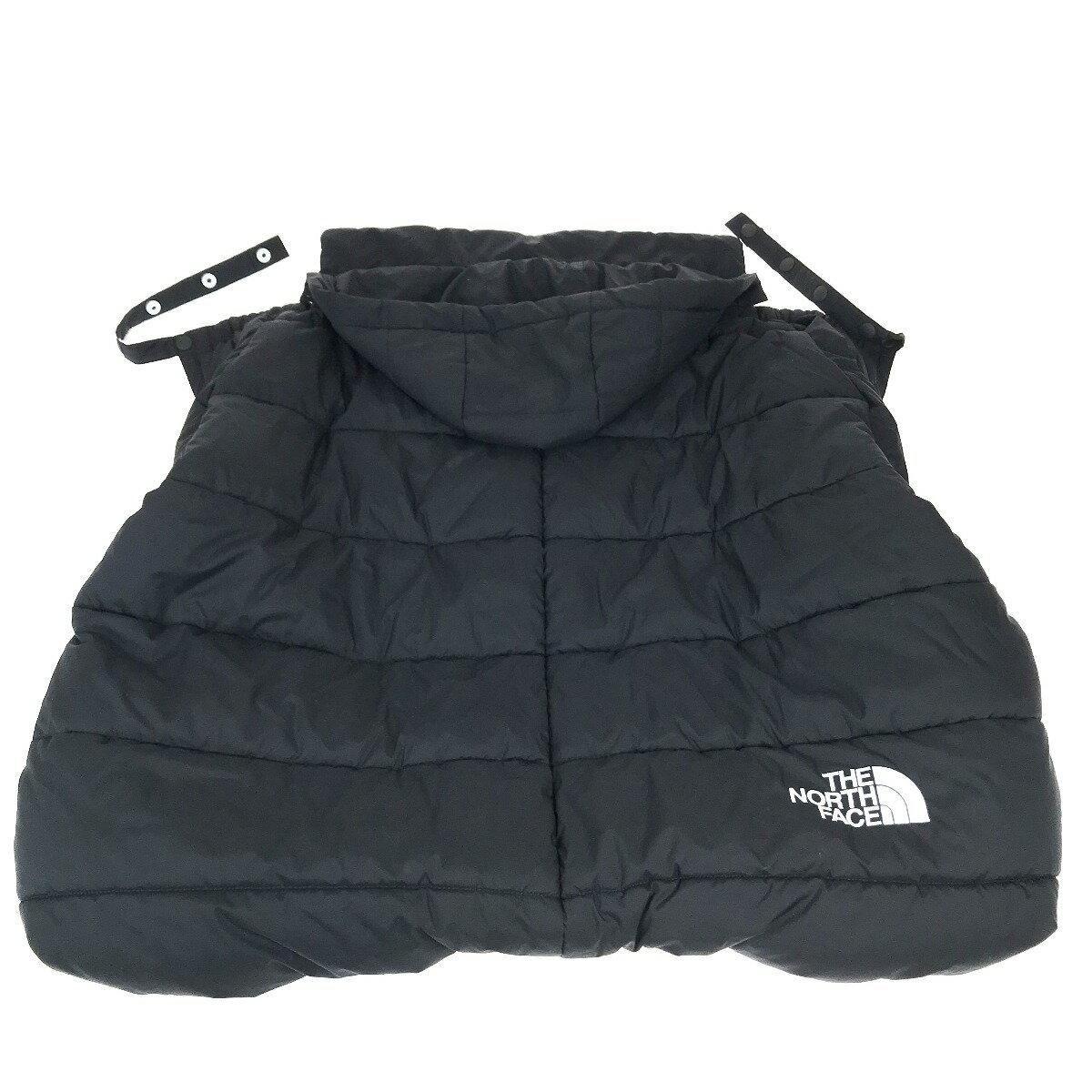 ##【中古】THE NORTH FACE ザノースフェイス ベビーシェルブランケット NNB71901 ブラック Bランク