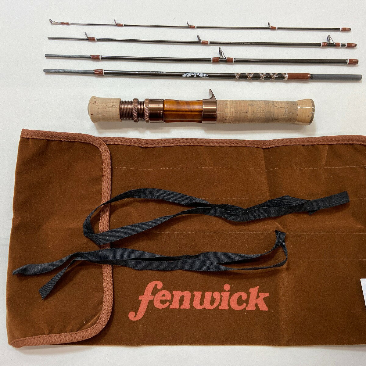 ΨΨ【中古】fenwick トラウトロッド　GFS　47CUL-5J　袋付き Bランク