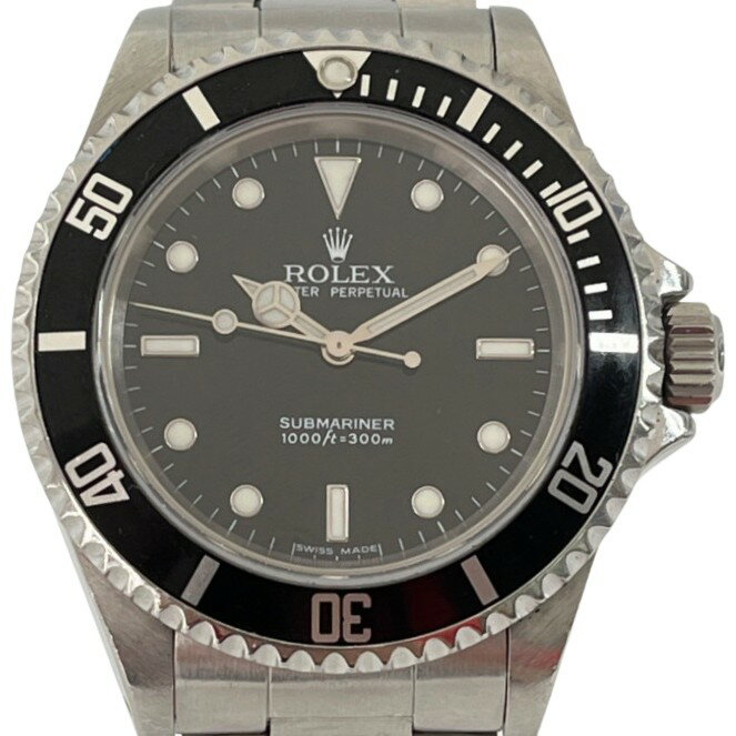 ◆◆【中古】ROLEX ロレックス 腕時計 サブマリーナ　ノンデイト 自動巻き ステンレススチール 14060M OH2016.12 Bランク