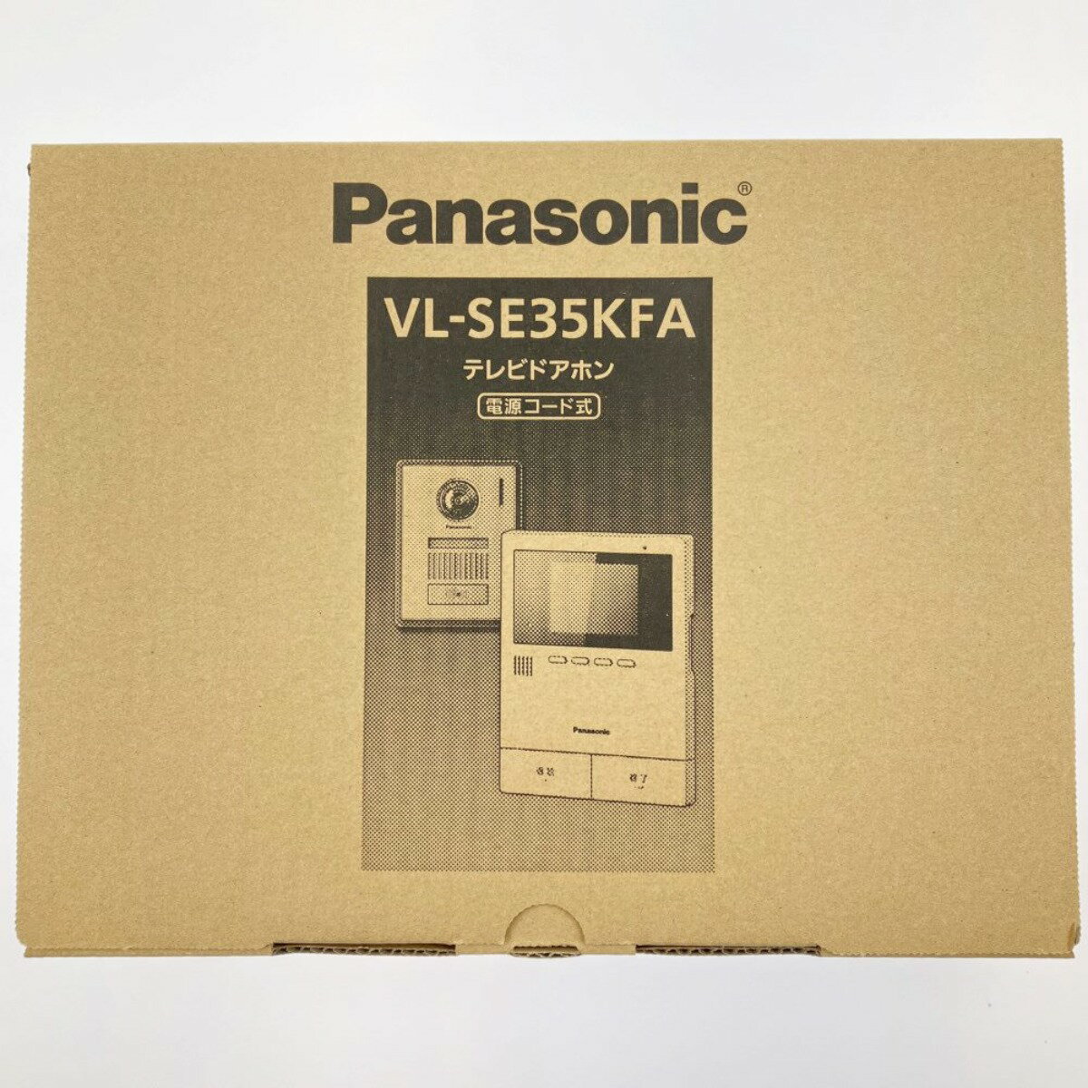 ▽▽【中古】Panasonic パナソニック テレビドアホン 電源コード式 VL-SE35KFA 開封未使用品 Sランク