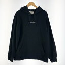 〇〇【中古】GUESS ゲス メンズ プルオーバーパーカー サイズM ブラック Bランク