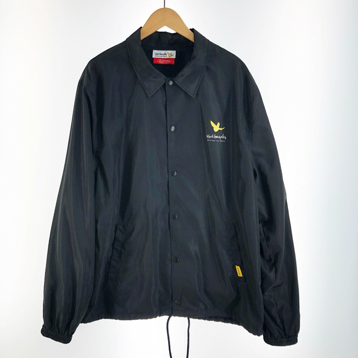 〇〇【中古】Mark Gonzales メンズ コーチジャケット サイズLL ブラック Bランク