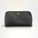 〇〇【中古】COACH コーチ ポーチ コスメ ポーチ 53066 ブラック Bランク