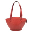 〇〇【中古】LOUIS VUITTON ルイヴィトン エピ サンジャック ショッピング ショルダーバッグ M52277 レッド Bランク(4)