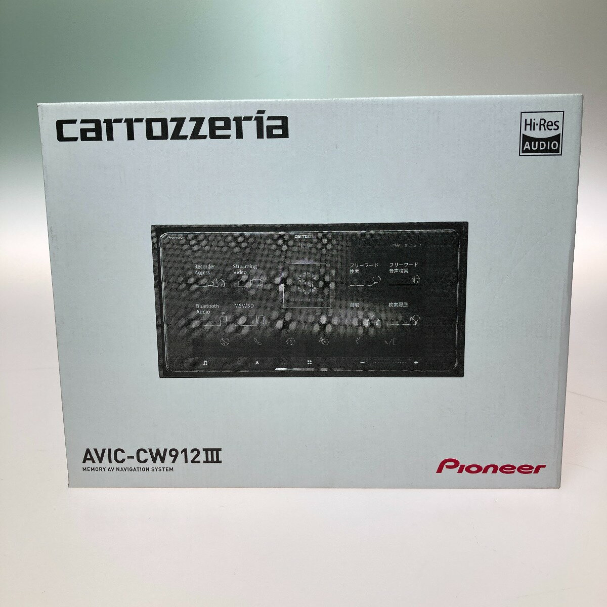 ◎◎【中古】Pioneer パイオニア カロッツェリア サイバーナビ カーナビ 7V型HD AVIC-CW912III Sランク