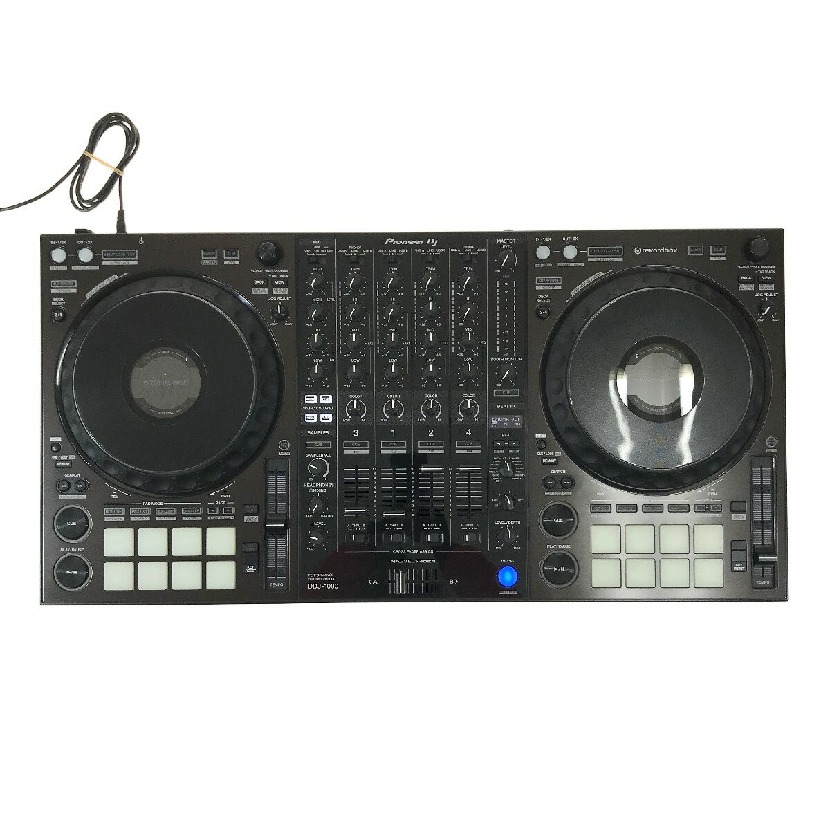 ##【中古】Pioneer パイオニア DJコントローラー DDJ-1000 通電確認のみ ジャンク品 Dランク