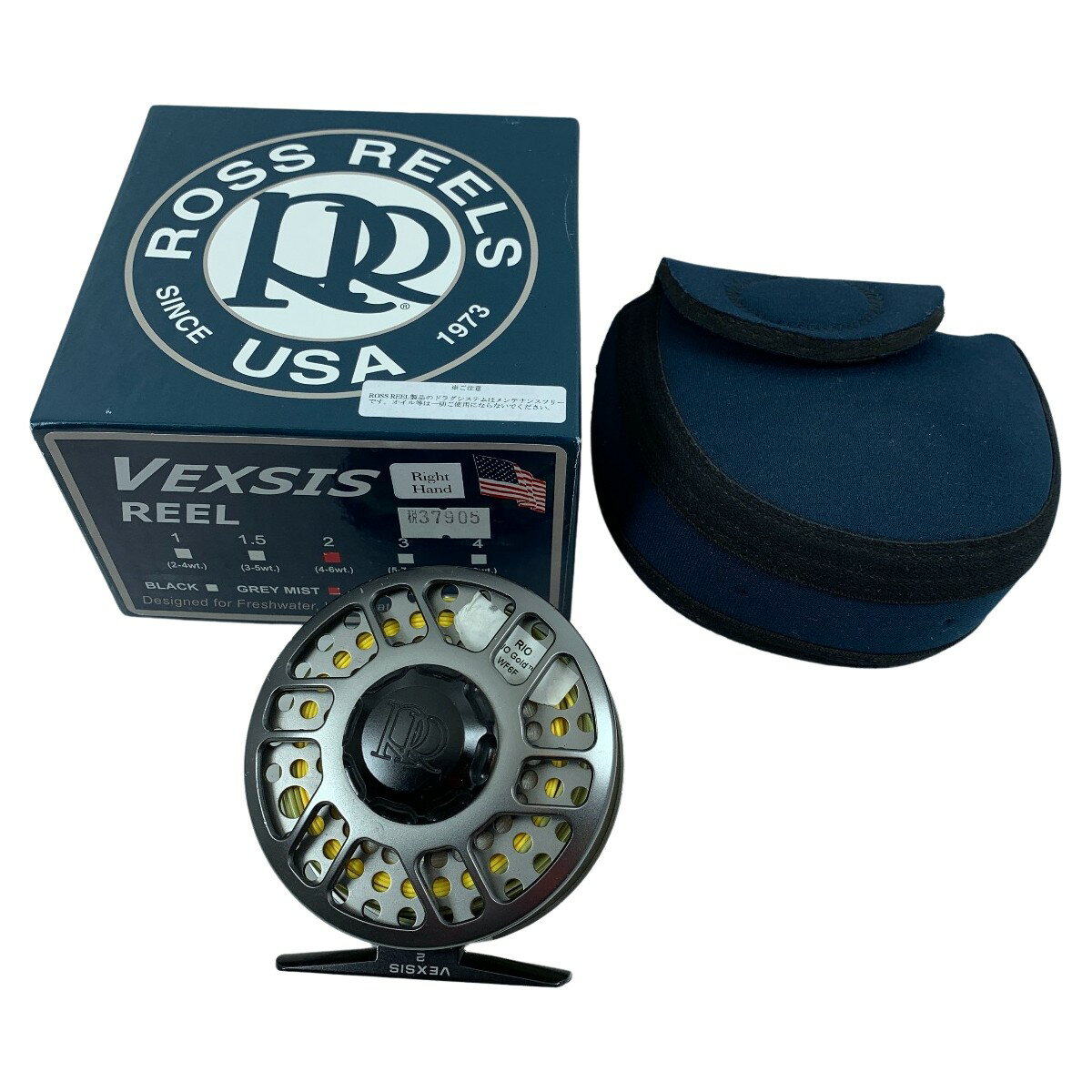 ττ【中古】ROSS REELS リール フライリール ベクシス2 Bランク