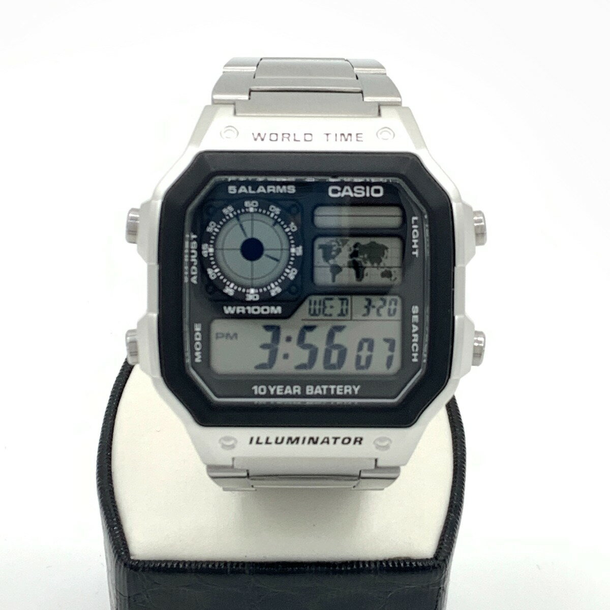 〇〇【中古】CASIO カシオ WORLD TIME ワ