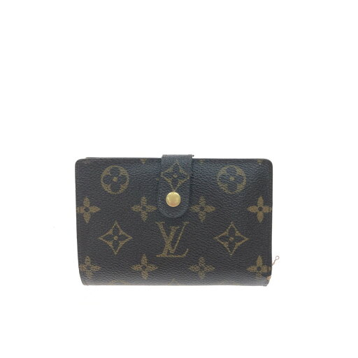 ▼▼【中古】LOUIS VUITTON ルイヴィトン レディース 二つ折り財布 がま口 モノグラム ポルトモネ・ビエ ヴィエノワ M61663 ブラウン Cランク ▼▼【中古】LOUIS VUITTON ルイヴィトン レディース 二つ折り財布 がま口 モノグラム ポルトモネ・ビエ ヴィエノワ M61663 ブラウン Cランク