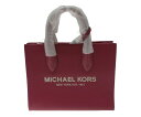 ●●【中古】MICHAEL KORS マイケルコース 2WAYバッグ 35S2G7ZC5L ショッキングピンク Sランク