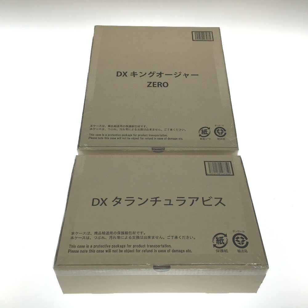 △△【中古】BANDAI バンダイ 王様戦隊キングオージャー DXキングオージャーZERO+DXタランチュラアビスセット 輸送箱未開封 Nランク