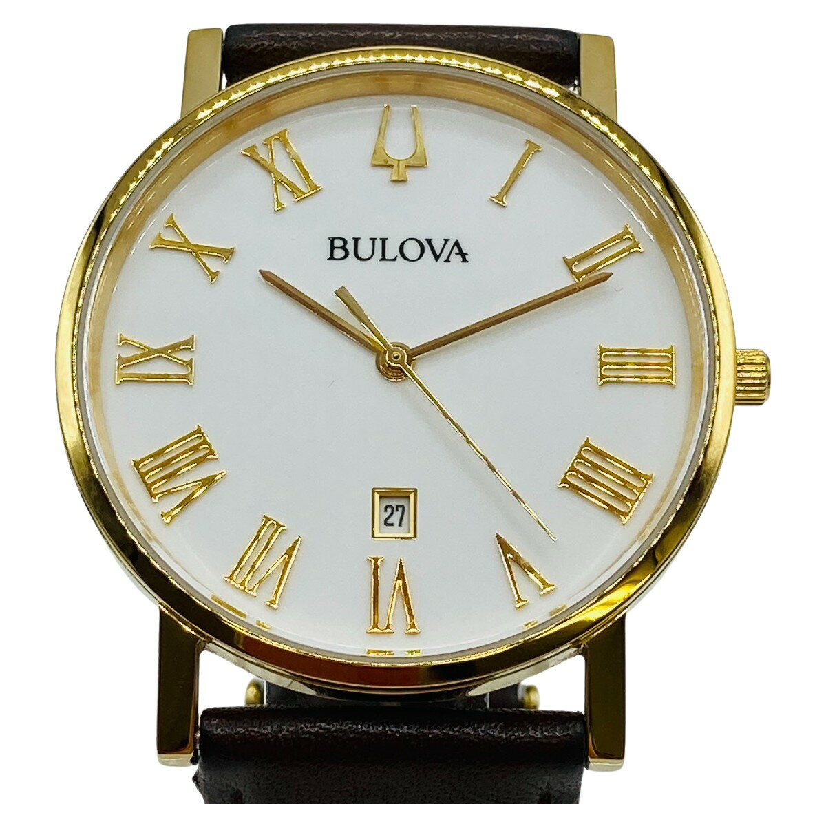 ◎◎【中古】BULOVA ブローバ クォーツ 腕時計 ユニセックス 箱付 97B183 Bランク