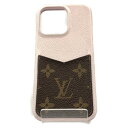 〇〇【中古】LOUIS VUITTON ルイヴィトン モノグラム IPHONE バンパー 13 PRO ケース iPhone ケース M81343 ピンク Bランク