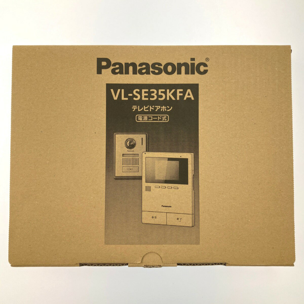 ▽▽【中古】Panasonic パナソニック テレビドアホン 電源コード式 VL-SE35KFA 開封未使用品 Sランク