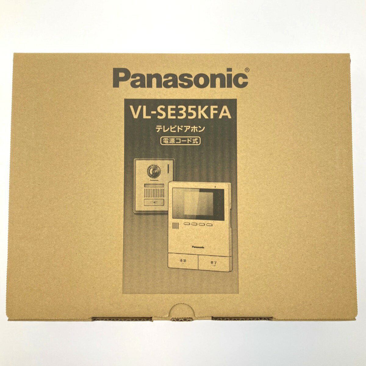 ▽▽【中古】Panasonic パナソニック テレビドアホン 電源コード式 VL-SE35KFA 開封未使用品 Sランク